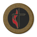 CROSS AND FLAME magnets