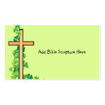 Cross and Vine Christian Business Cards