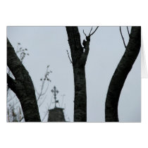 Cross at O Cebreiro Card cards