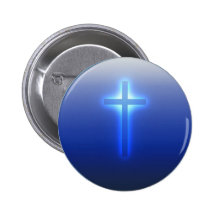 Cross - Christian Button