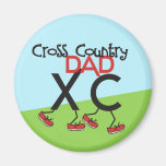 Cross Country Dad - Cross Country Runner Dad Magnets