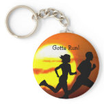 CROSS COUNTRY - GOTTA RUN - STAMP - SUNSET keychains