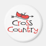 Cross Country Runner Magnets