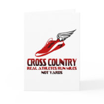 Cross Country Running Cards