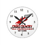 Cross Country Running Wall Clock