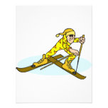 Cross Country Skier Custom Invitations