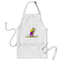 Cross country skiing apron
