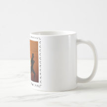 CROSS COUNTRY STAMP MOTTO - GOTTA RUN! MUG
