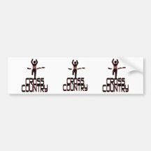 CROSS COUNTRY WINNER - FINISH LINE BUMPER STICKERS