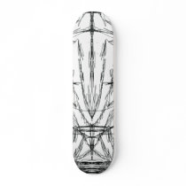 Cross design skateboards