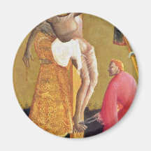 Cross Detail By Meister Des Berswordt-Altars (Best Fridge Magnets