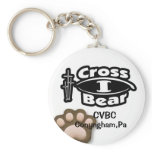 Cross I Bear Keychain