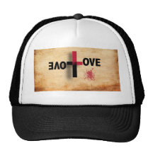 Cross love gorros bordados