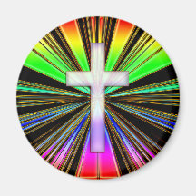CROSS OF PARADISE REFRIGERATOR MAGNETS