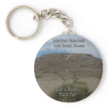 Cross On The Hill-enlarged text Key Chain