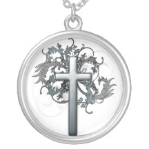 Cross Personalized Necklace