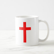 Cross (Red) Coffee Mug