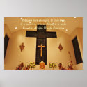 Cross Religious Poster posters