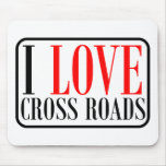 Cross Roads, Alabama City Design Mouse Pads