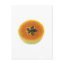 Cross section of a papaya postcards