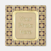Cross Stitch Fridge Magnet