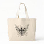 Cross ~ Winged Christian Christianity Gothic Canvas Bags
