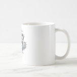 Cross with floral graphics mugs