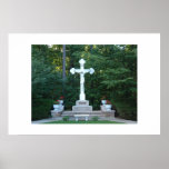 Cross with Jesus posters