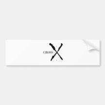 Cross-X Products Bumper Stickers