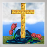 crossbluesatin2poster