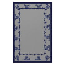 crossbones dutch blue