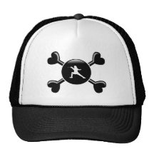 Crossbones Fencing Mesh Hats