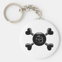 Crossbones Lunchboxes Key Chain