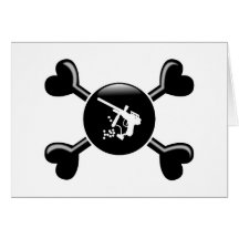 Crossbones Paintball Cards
