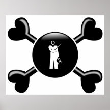 Crossbones Professoring Posters