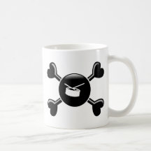 Crossbones Snare Drum Mug
