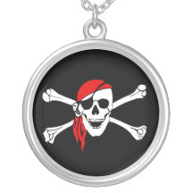 Crossbones Sterling Necklace