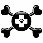 Crossbones Veterinary Medicine photo sculptures