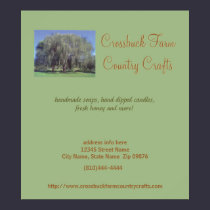 Crossbuck Farm Table Display posters