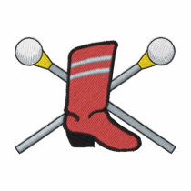 Crossed Batons with boot Polo