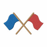 Crossed Flags embroidered shirts