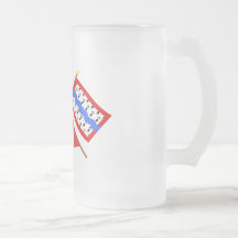 Crossed flags of Limousin and Haute-Vienne Mugs