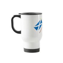 Crossed Flags of Scotland Mug