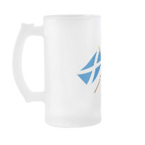 Crossed Flags of Scotland Coffee Mug