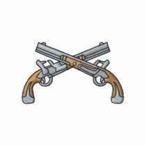 Crossed Pistols