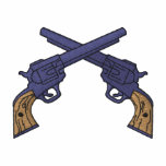 Crossed Pistols embroidered shirts