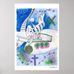 Crossed plane by Talisblood Posters