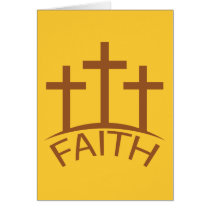 Crosses Faith Greeting Cards