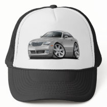 Crossfire Silver Car Mesh Hat