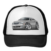Crossfire Silver Car Mesh Hat